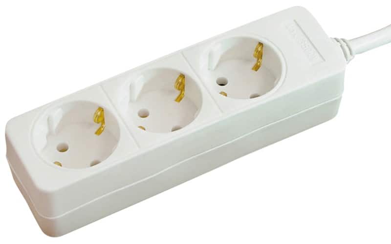 brennenstuhl Stekkerdoos  230 V 1150620015 3 stopcontacten 1,4 m Wit