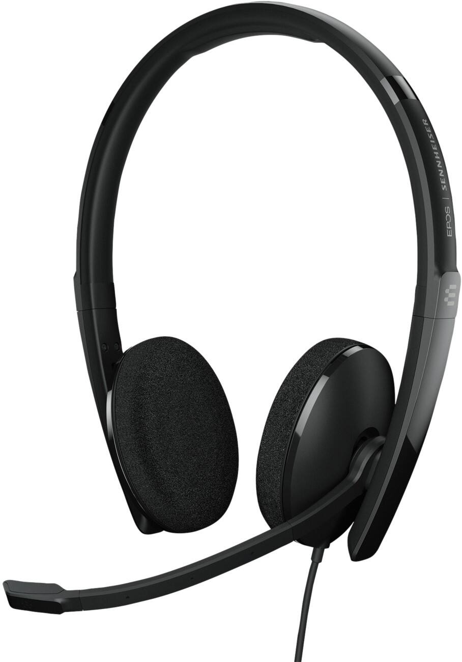 EPOS ADAPT 100 Serie Bedraad Headset Over het hoofd, Over het oor USB Noise-cancelling microfoon Stereo 160T USB II Zwart