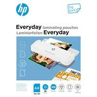 HP Everyday Lamineerhoes A4  Glanzend 80 Micron Transparant 100 Stuks