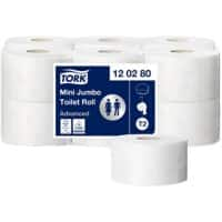 Tork Advanced Toiletpapier 2-laags 120280 12 Rollen à 850 Vellen