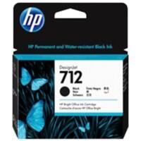 HP 712 Inktcartridge Origineel DesignJet 3ED71A 80 ml Zwart