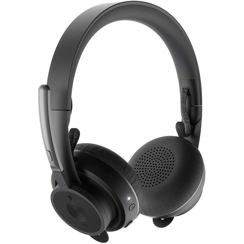 Logitech Draadloos Headset Met bluetooth Active noise-cancelling Met microfoon Stereo