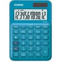 Casio Bureaurekenmachine MS-20UC-BU 12-cijferig display Blauw