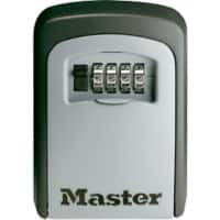 Master Lock Sleutel stortingskluis Combinatieslot 5401EURD 85 x 36 x 119 mm Grijs, Zwart