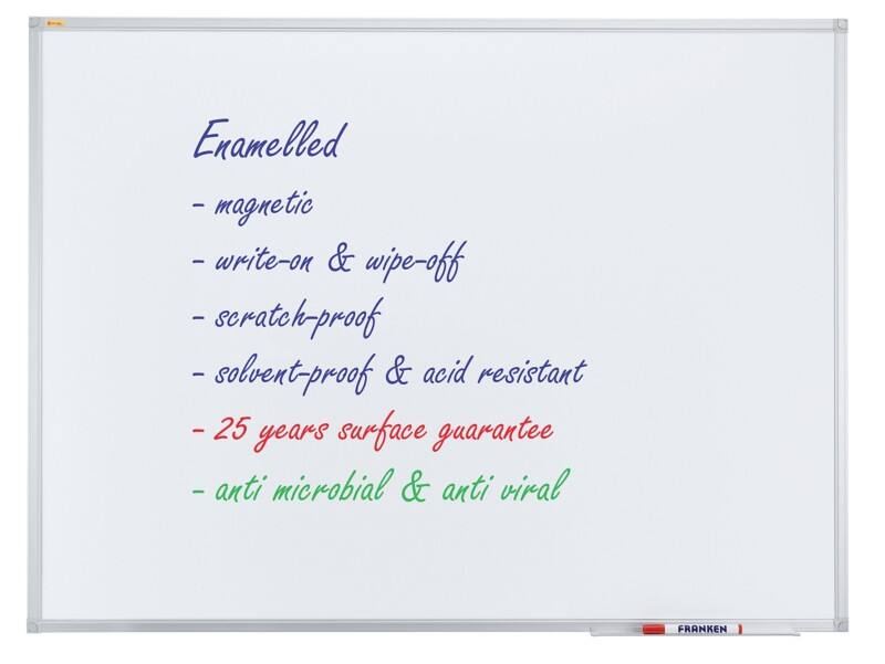Franken Whiteboard Premium Line 180 x 120 cm