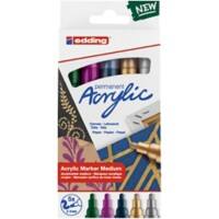 Edding Acrylmarker Festive 5100 Kleurassortiment 5 Stuks