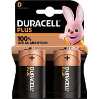 Duracell Batterijen LR20 D Alkaline 1.5 V 2 Stuks