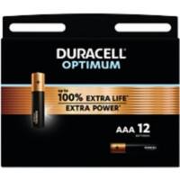 Duracell Batterij Optimum AAA Alkaline 12 Stuks