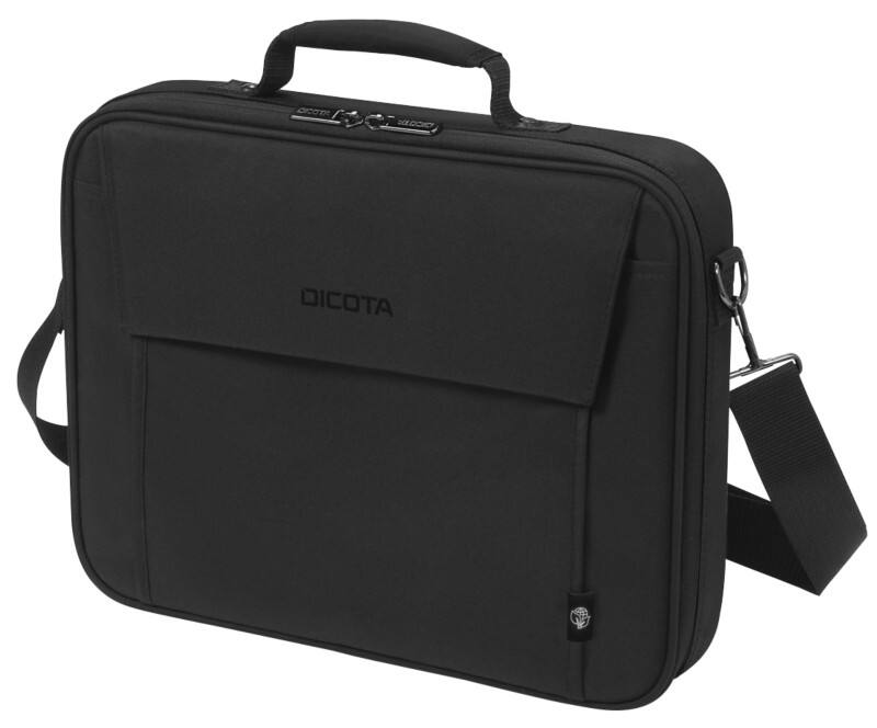 DICOTA laptoptas D30447-RPET 17,3 inch 300D rPET polyester zwart 45 x 6,5 x 31 cm