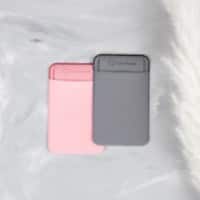 LOTTA POWER Smartphone Kaarthouder Grijs, roze 218912 2 Stuks