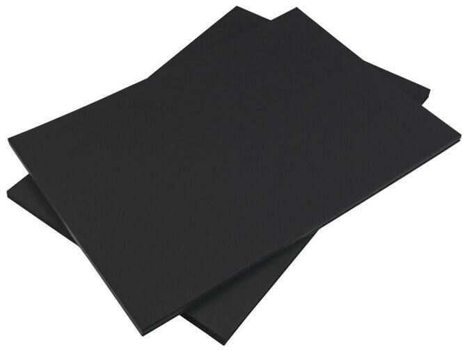 Tutorcraft A4 Knutselpapier Zwart 100 g/m² 500 Vellen