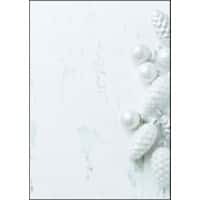 Sigel Kerstmotief-papier A4 90 g/m² Grijs, wit 100 Stuks