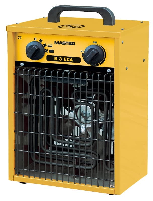 Master Elektrische kachel B3ECA 260 x 260 x 400 mm Geel