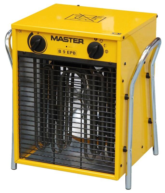 Master Elektrische kachel B9EPB 320 x 420 x 410 mm Geel