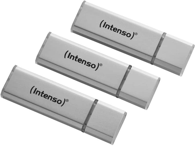 Intenso USB-stick USB 2.0 32 GB Zilver 3 Stuks