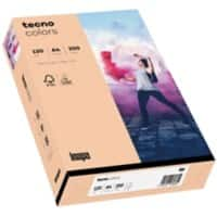 tecno A4 Gekleurd papier Zalmroze 120 g/m² 250 Vellen