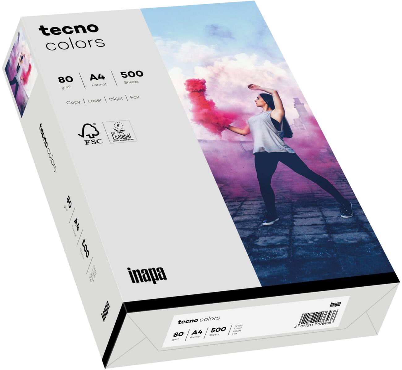 tecno Papier 93 A4 80 gsm Lichtgrijs 500 Vellen