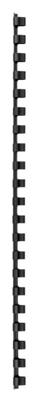 Inbindruggen 69050 12 mm A4 Plastic 95 vel Zwart 100 Stuks