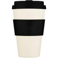 Ecoffee Cup Herbruikbare beker Black Nature 400 ml Naturel