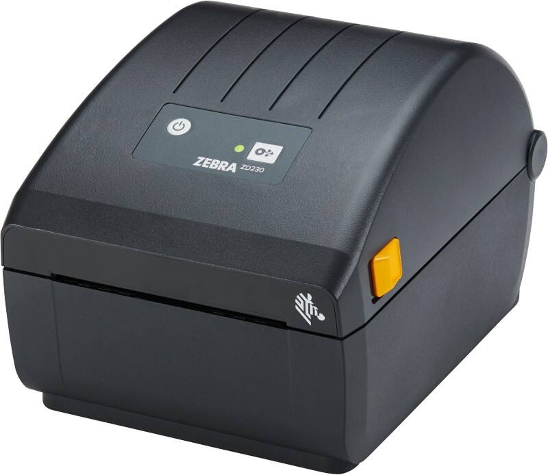 Zebra Labelprinter ZD230 203 DPI USB Bluetooth 4.1 Wi-Fi Zwart