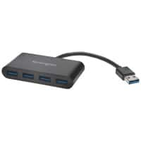 Kensington UH4000 4 x USB 3.0 Female naar 1 x USB 1.1 Male Hub K39121EU 4 Poorten Zwart