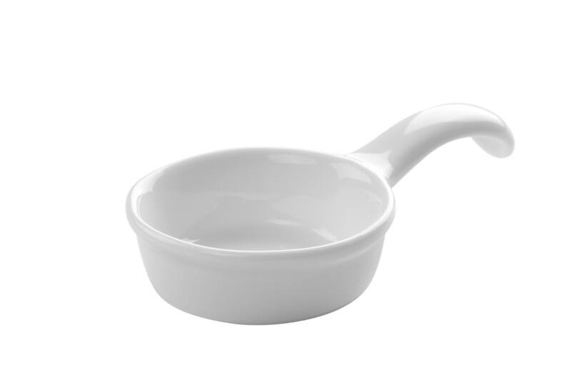 Nobel Bits & Bites Amusepannetje Porselein Crème 12 Stuks