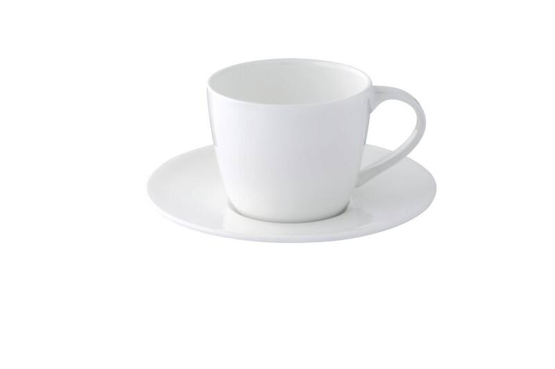 Nobel Fine Bone China Espressokop Porselein 100 ml Crème 24 Stuks