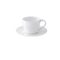 Nobel Fine Bone China Espressoschotel Porselein 120 mm Crème 24 Stuks