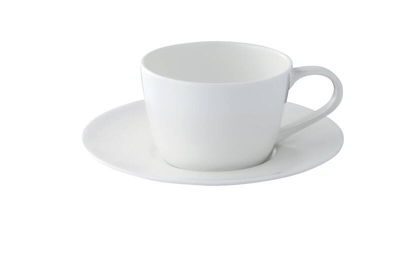 Nobel Fine Bone China Koffiekop Porselein 160 ml Crème 24 Stuks