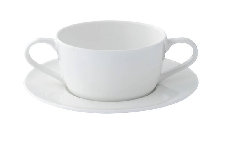 Nobel Fine Bone China Soepkop Porselein 250 ml Crème 24 Stuks