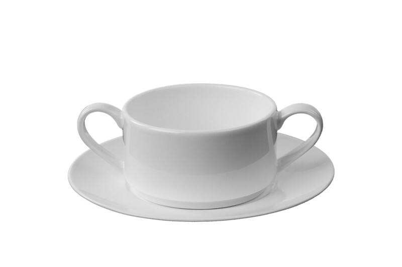 Nobel Fine Bone China Soepkop Porselein 250 ml Crème 24 Stuks