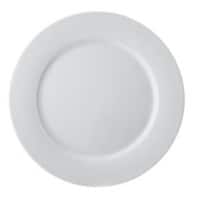 Nobel Fine Bone China Eetbord Porselein 210 mm Crème 24 Stuks