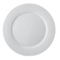 Nobel Fine Bone China Eetbord Porselein 260 mm Crème 24 Stuks