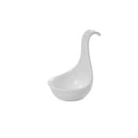 Nobel Bits & Bites Amuselepel Porselein Crème 24 Stuks