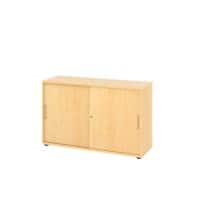 Hammerbacher Kast 2 Planken Afsluitbaar  Ahorn Esdoorn