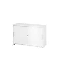 Hammerbacher Kast 2 Planken Afsluitbaar  Wit