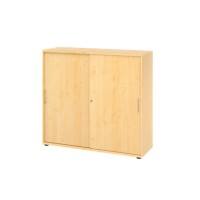 Hammerbacher Kast 4 Planken Afsluitbaar  Ahorn Esdoorn