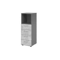 Hammerbacher Kast V934S4/G/M/BS Grafiet 40 x 42 x 110 cm