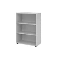Hammerbacher Spaanplaat Boekenkast 2 Planken  Grijs