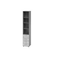 Hammerbacher Kast V964S4/G/M/BS Grafiet, Beton 40 x 42 x 215,4 cm