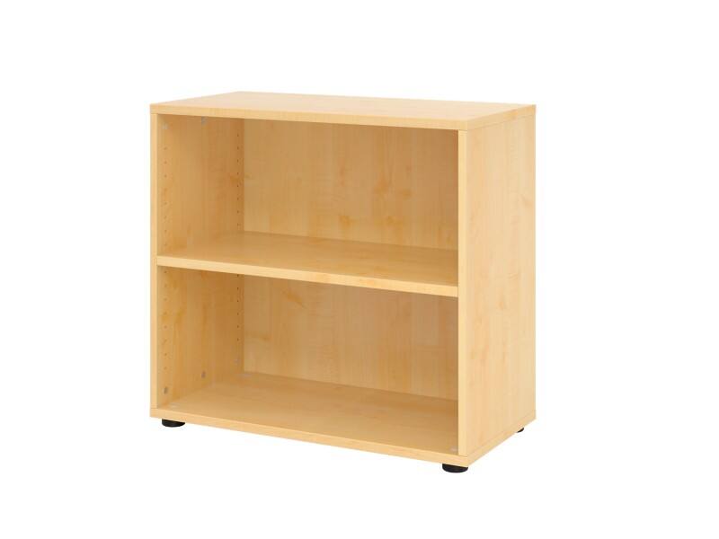 Hammerbacher Spaanplaat Boekenkast 1 Plank  Bruin Ahorn