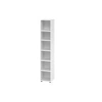 Hammerbacher Spaanplaat Boekenkast 5 Planken  Wit