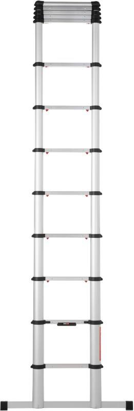 TELESTEPS Telescopische ladder met Stabilisatiebalk Eco Line Zilver 3.8 m