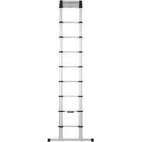 TELESTEPS Telescopische ladder met Stabilisatiebalk Eco Line Zilver 3.8 m