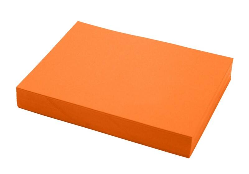 Tutorcraft A4 Knutselpapier Oranje 100 Vellen