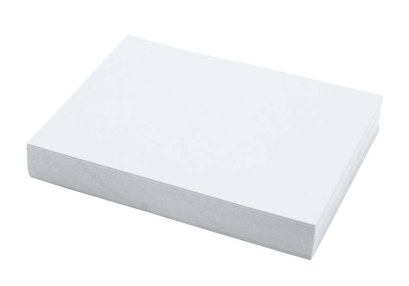 Tutorcraft A4 Gekleurd papier Wit 225 g/m² 100 Vellen