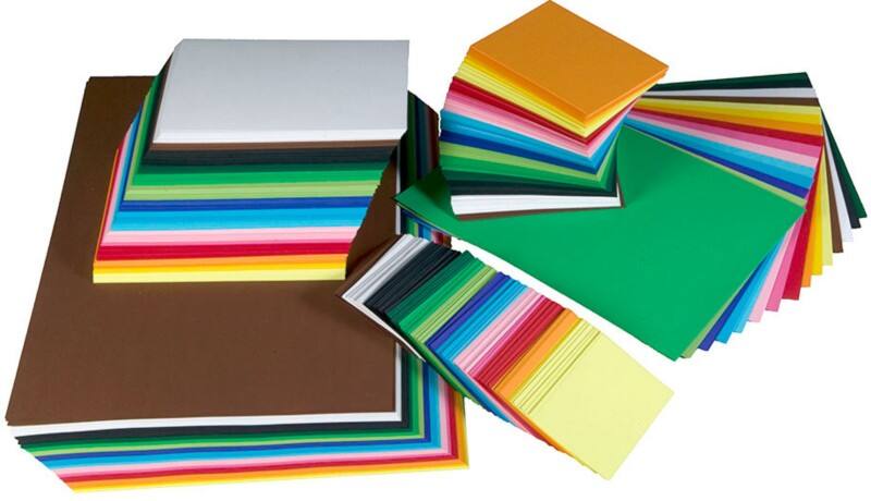 Tutorcraft A2, A3, A4, A5, A6 Knutselpapier Kleurenassortiment 180 g/m² 1500 Vellen