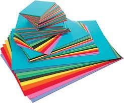 Tutorcraft A2, A3, A4, A6 Gekleurd papier Kleurenassortiment 225 g/m² 1500 Vellen