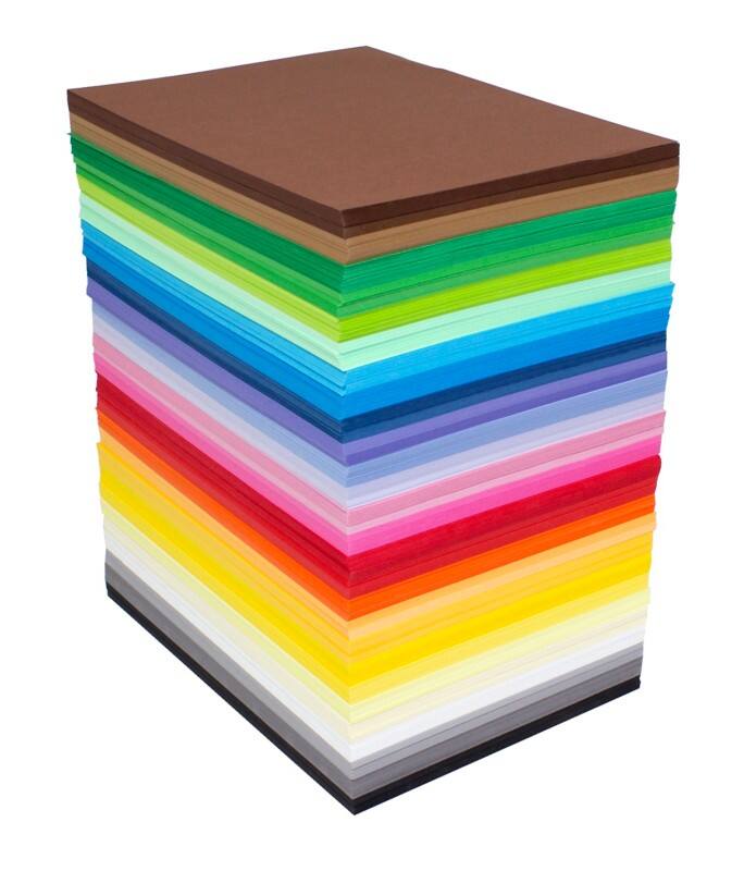 Tutorcraft A4 Knutselpapier Kleurenassortiment 110 g/m² 2160 Vellen