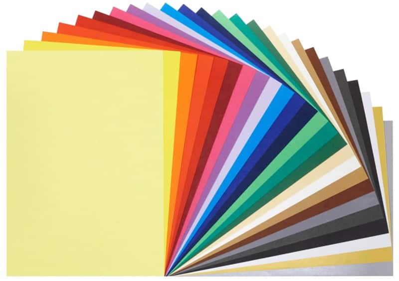 Tutorcraft A4 Gekleurd papier Kleurenassortiment 270 g/m² 250 Vellen